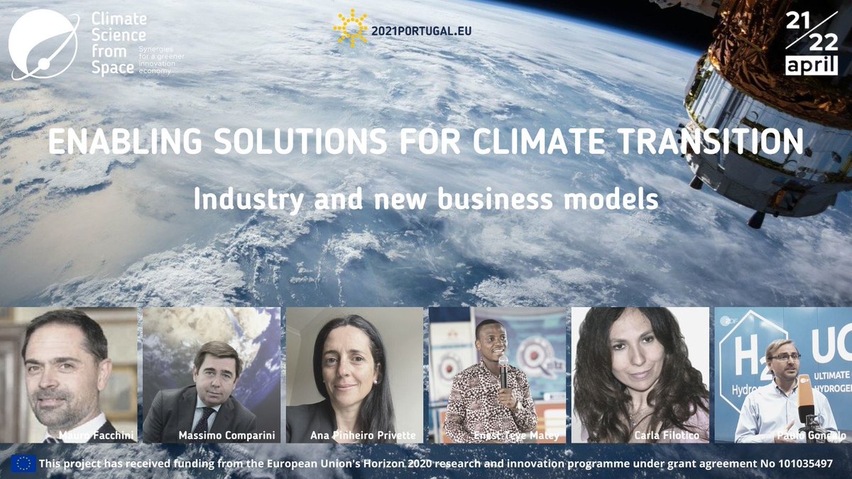 CSS_Conference's tweet image. Meet the speakers in the @CSS_Conference panel 'Industry &amp;amp; new business models' dedicated to outline industry, services and business models driving a sustainable economy.
@defis_eu @Thales_Alenia_S @amazon @anucofficial @SpaceTec
#climatesciencespace