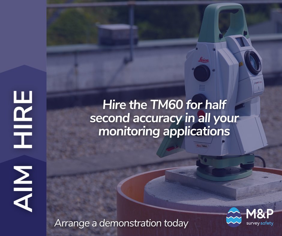 mpsurvey's tweet photo. Harness a powerful monitoring solution when you pair the Leica Nova #TM60 with #GeoMos software. 🤝 This total station gives you half second accuracy for all your monitoring applications. https://t.co/VX5mwZYP5S ⬅
#TotalStation #Monitoring #Surveying https://t.co/FVJMaVSojf