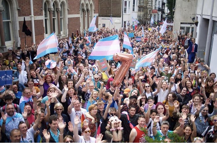 GldLgbt's tweet photo. Happy Trans Day of Visibility! We are proud Trans Allies.  #TransDayOfVisibility https://t.co/eWHLZxcG6l
