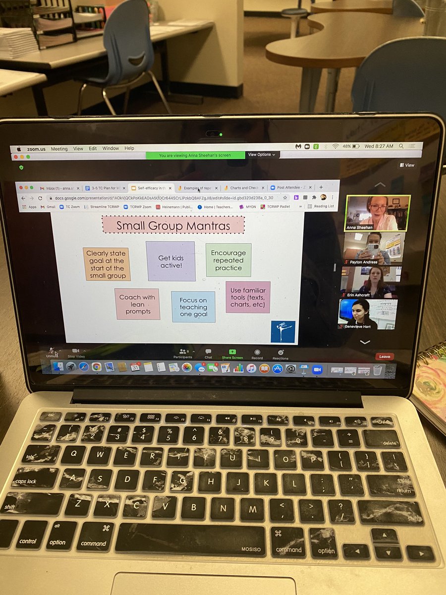 What an amazing morning of learning with <a href="/AnnaSheehan627/">Anna Sheehan</a>. I loved learning all about repertoire small groups. #tcrwp