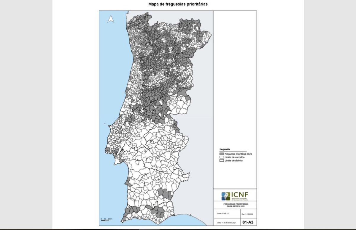 Está já publicado, em Diário da República, o despacho da <a href="/ainterna_pt/">Adm.Interna PT</a> e do <a href="/ambiente_pt/">Ministério do Ambiente e Energia</a> que identifica as 1002 freguesias prioritárias para a fiscalização da gestão de combustível, no âmbito da defesa da floresta contra incêndios

Consulte aqui: dre.pt/web/guest/home…