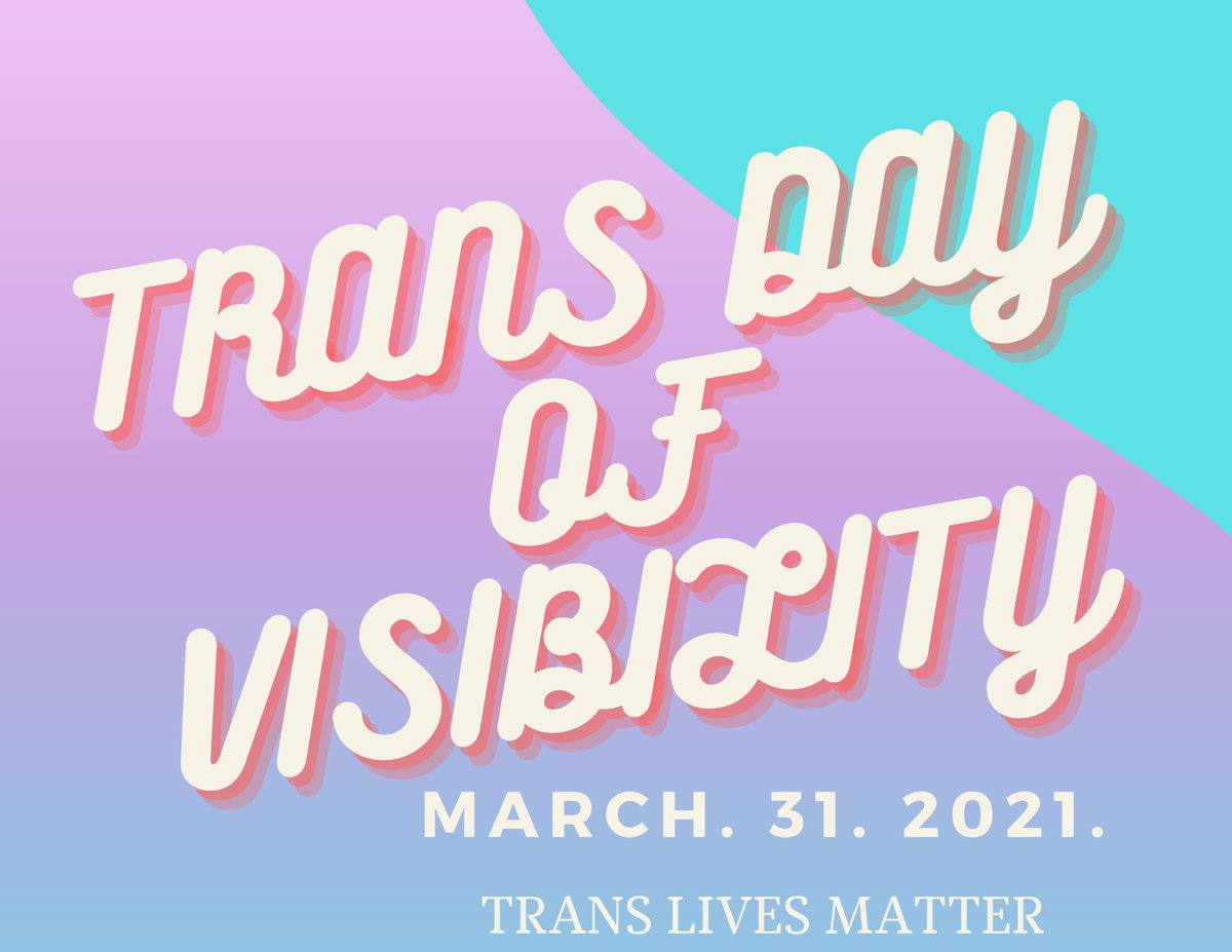 Resistance_Lab's tweet photo. We at the Resistance Lab affirm the Truth that Trans rights are human rights, and we stand in solidarity and love with the TGNC community.
Read this amazing piece by @jaybird82:
https://t.co/mVk6MYidNi
#TransDayOfVisibility #theResistanceLab https://t.co/J5RF003dAU