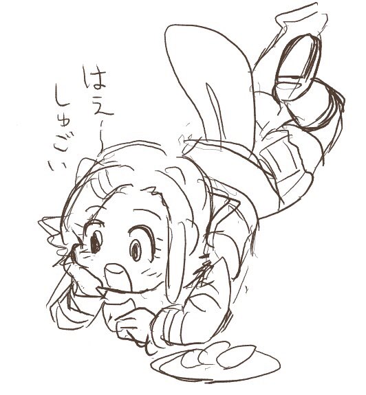 絵チャットにてにてrkgk3(おまけ)観客ヨロビ 