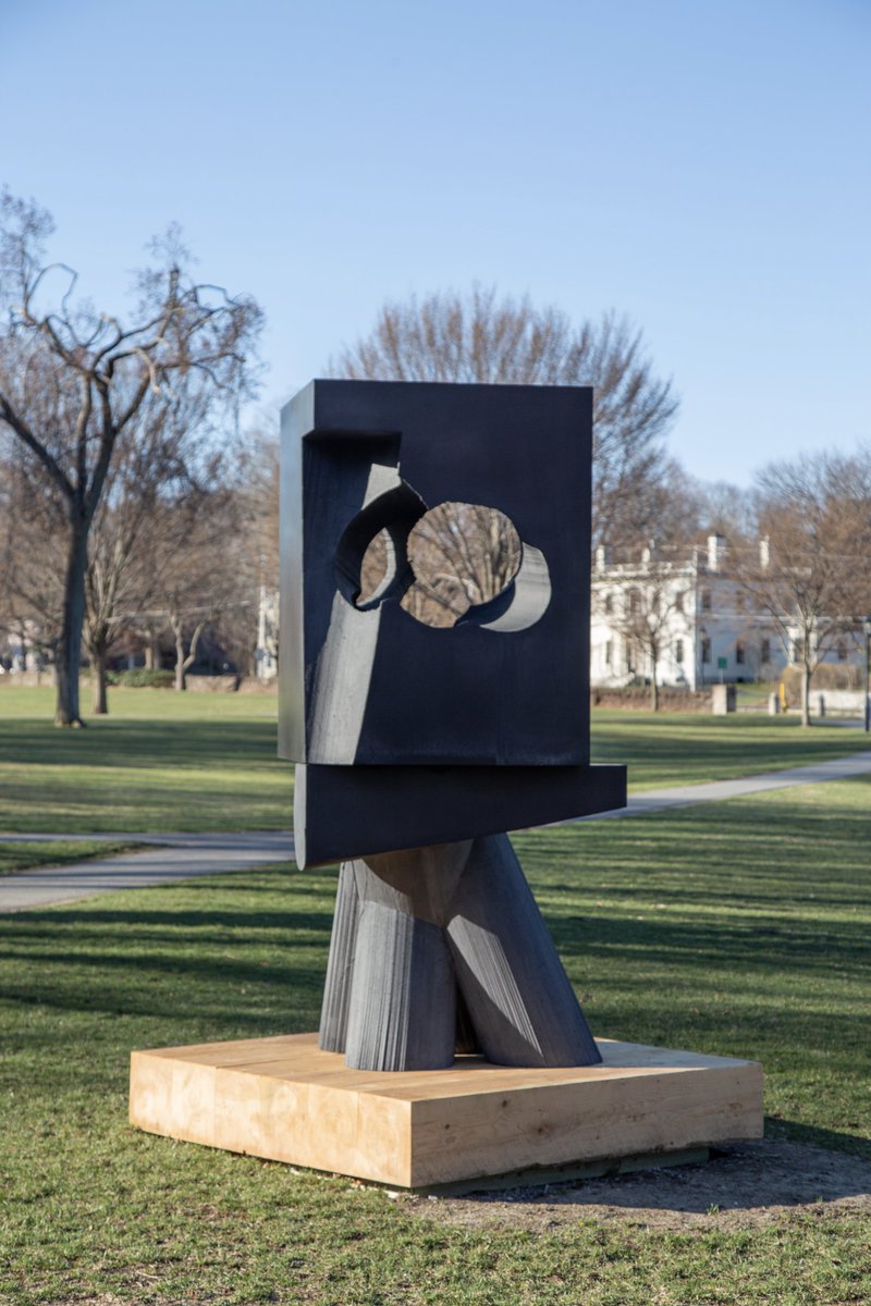 Two outdoor sculptures were recently installed in front of <a href="/AddisonArt/">Addison Gallery of American Art</a>. Created by Mel Kendrick '67, these temporary new works were created especially for the Addison Gallery as part of the upcoming exhibition Mel Kendrick: Seeing Things in 
Things. andover.edu/news/2021/seei…