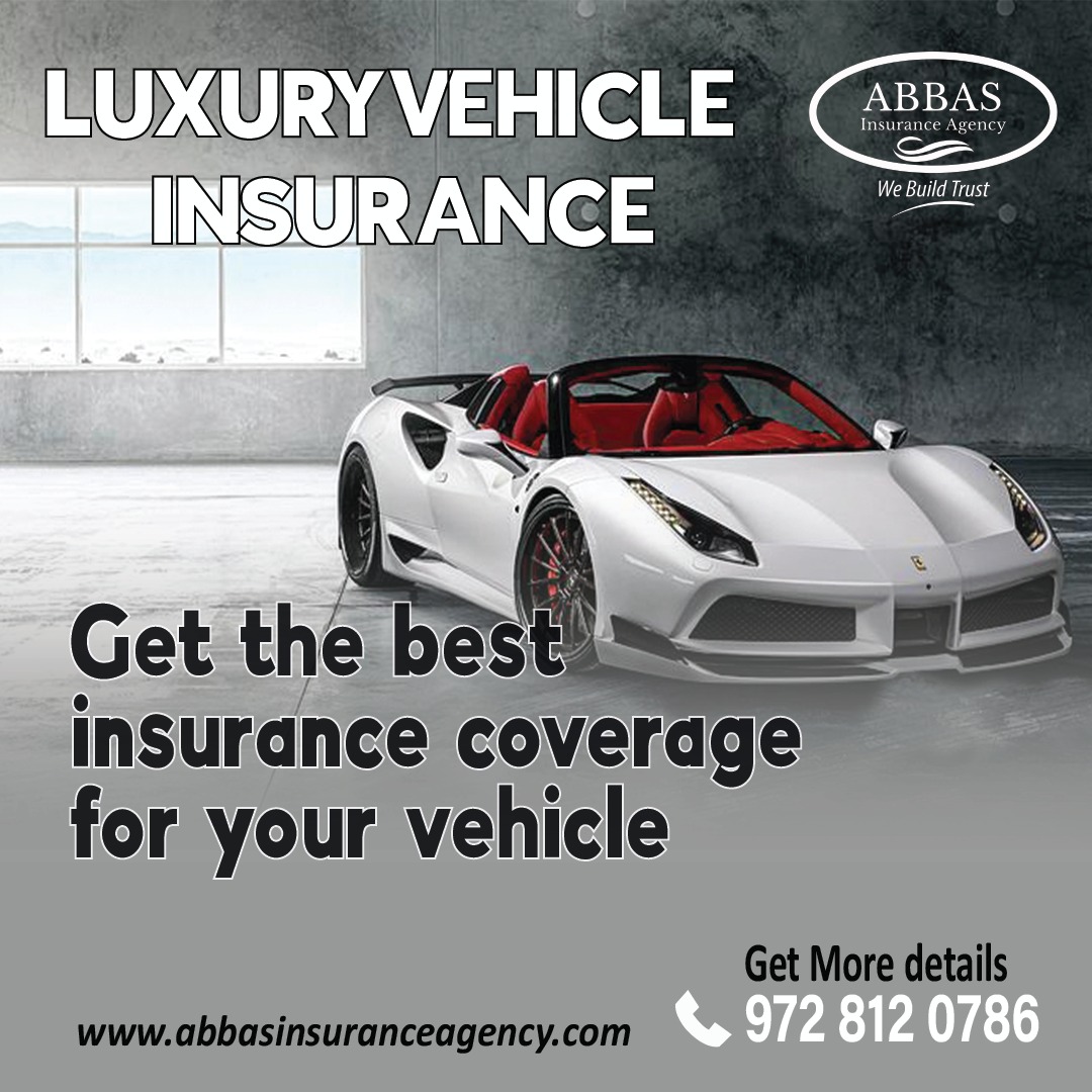 AbbasInsurance's tweet image. Saving you tons of money on your Luxury Vehicle INSURANCE
 We have you covered from all sides.  
Call Now 972-812-0786
#CarInsurance #accident #luxurycars