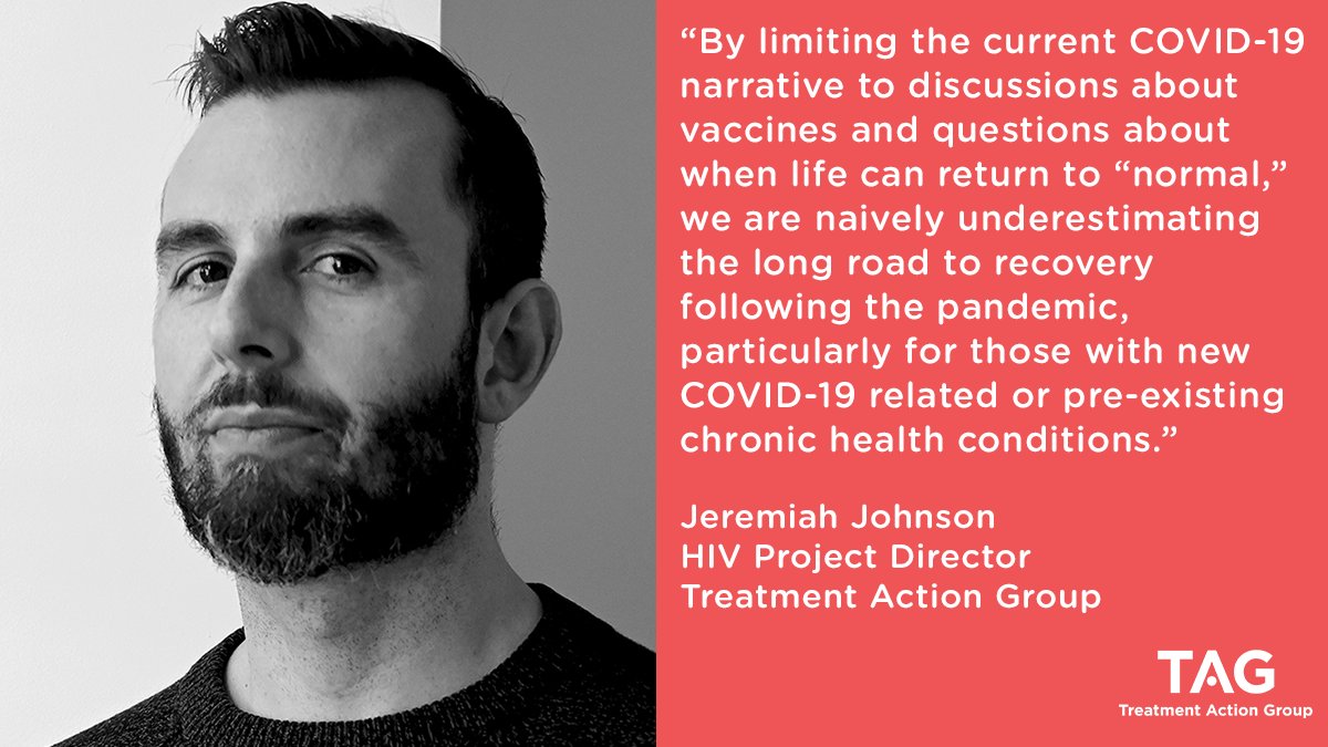 ICYMI: <a href="/covid19ny/">COVID-19 NY Working Group</a>'s new report #ChronicInjustice spells out governmental responsibilities to manage the aftermath of #COVID19, #LongCOVID + comorbidities. Despite common narratives, addressing COVID-19 doesn't only come down to a "return to normal." bit.ly/3lDFdSj