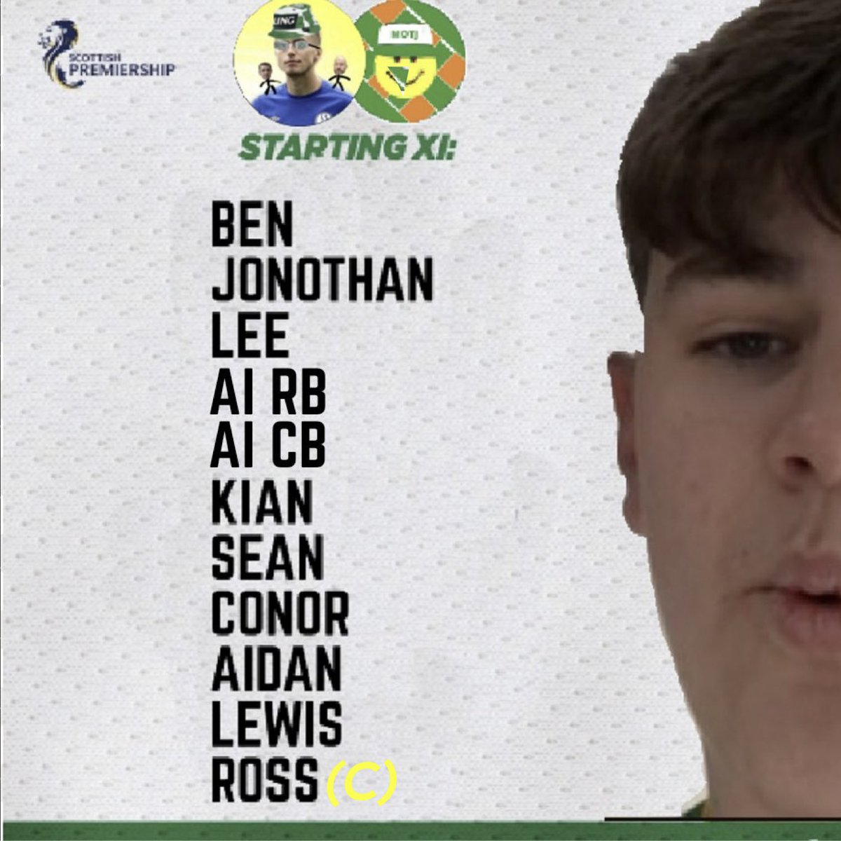JonjoeCSCFC's tweet photo. Your Starting XI for tonight game.
#OneClubSince2020 https://t.co/ymePWbbphp