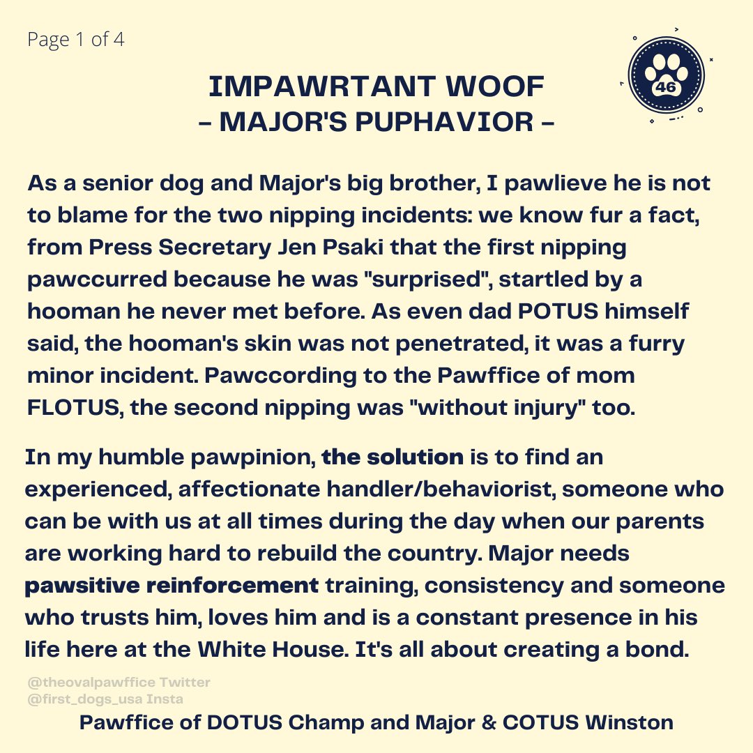 The Oval Pawffice® 🇺🇸 DOTUS Fans tweet media