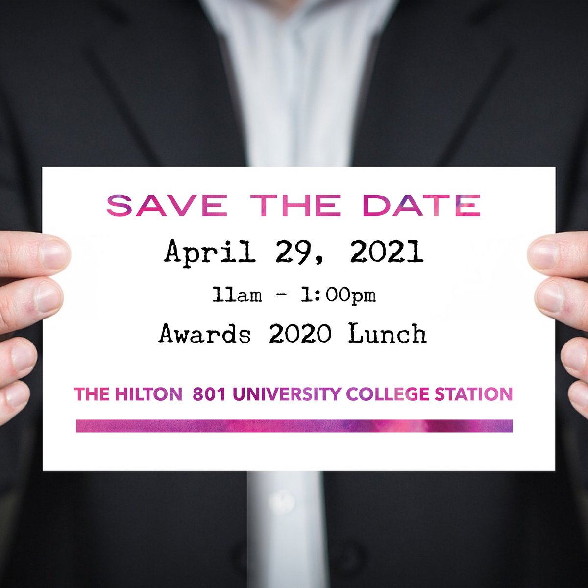 BCSAA's tweet photo. Attendees will be limited so we may social distance within the space of the event.
All nominees, plus 1 guest will be able to attend in person.
RSVP's required no later than April 19, 2021. https://t.co/O3Zp6It6lq