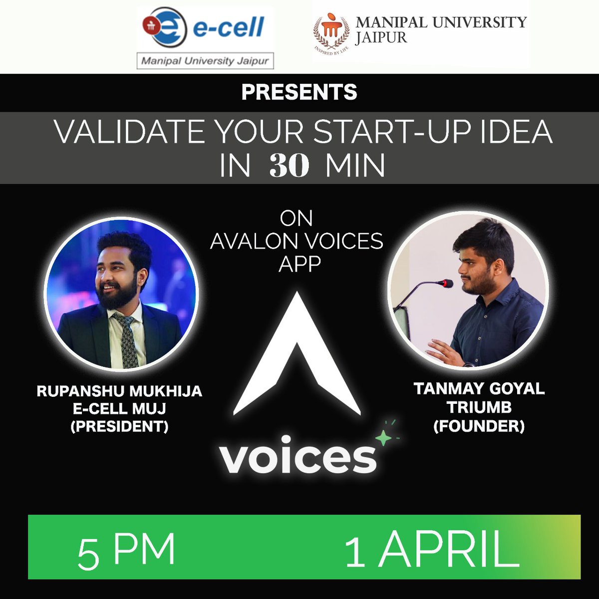 arnavadarsh3's tweet photo. E-CELL MUJ is back with its second episode on entrepreneurship with a Start-Up C.E.O

Things are about to get legit.

If you're in contact with a smart college student then please share! 

@VarunMayya @prvkhvr @abhinavxarora @ShashankUdupa1 @live_meta https://t.co/eAbRmmKu2g