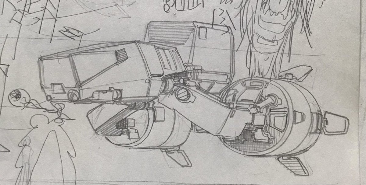 80年代ノートのらくがき 