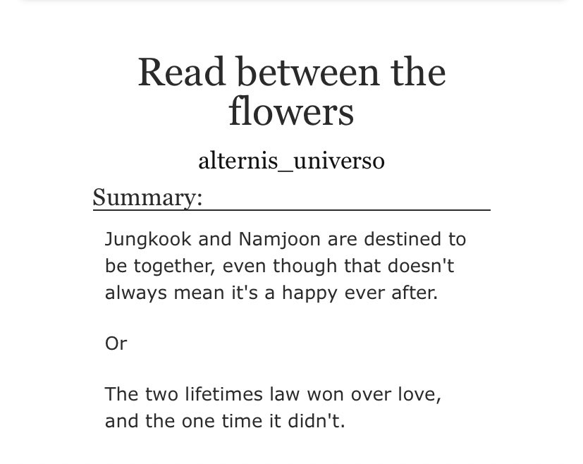 read between the flowers | period fic | middle ages | forbidden love | kin namjoon | knight jungkook archiveofourown.org/works/25506760 by alternis_universo