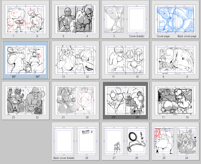 ネームか完成した!褒めて褒めて! 