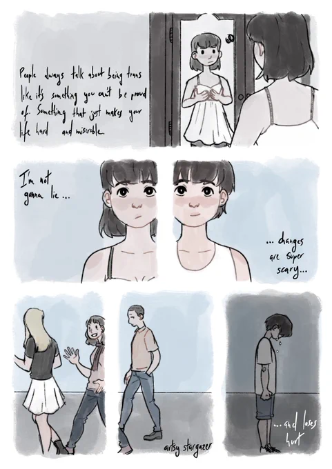 This one is an oldie, but the message it conveys doesn't get old. Happy #TransDayOfVisibility to all my trans siblings. 