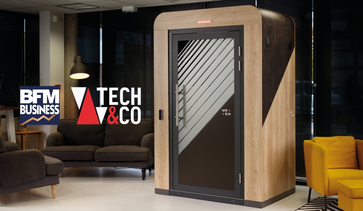 Weem_innovation's tweet image. 🚨 BREAKING NEWS ! 
Ce soir à 20h50 : allocution de notre CEO @EmmanuelRatel sur @BFMBusiness dans l'émission #TechAndCo pour présenter nos cabines Weem !

#Business #Innovation #CabineIntelligente