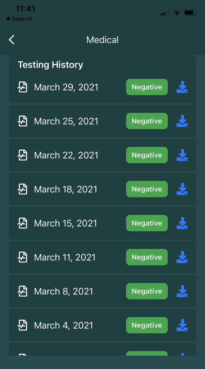 gjosephs's tweet photo. Weird personal milestone:

I took my 50th COVID test on Monday (I have to do it 2x/week for work) and I’ve failed every time 😉

Here’s looking forward to negative number 51 tomorrow! https://t.co/vrV2soqoKx