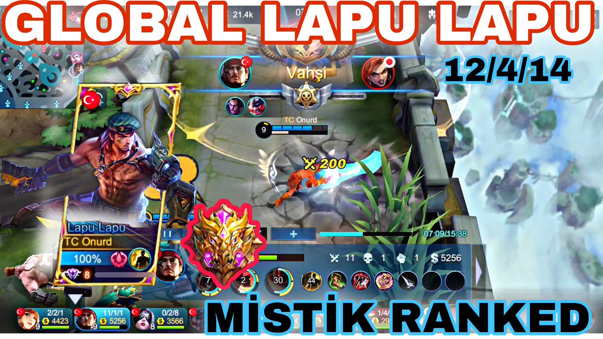 Bu Video Beklediğim Desteği Almadı Beğenip Kanalıma Abone Olursanız Sevinirim 💕
Mobile Legends Global Lapu Lapu Vahşi Videomu YouTube kanalımdan izleyebilirsiniz.. İyi seyirler💕
YT: YouR GameR
youtu.be/xCnpuS96cI8

#MobileLegendsBangBang 
#mobilelegends
#mlbb
#mlbbmemes