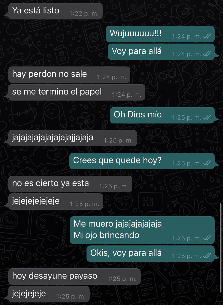 VeeroGC's tweet image. Nadie: 

Absolutamente nadie: 

Uno de mis proveedores de sublimación:
Muy gracioso hdptm 😂😂😂
#PreInfarto