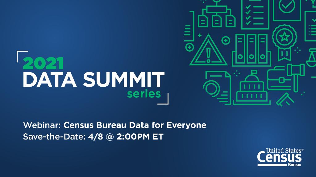 Save-the-date April 8!

Join our free webinar to learn how you can use #CensusData to empower your community! 

Register here: uscensus.webex.com/webappng/sites… 

#2021DataSummitSeries