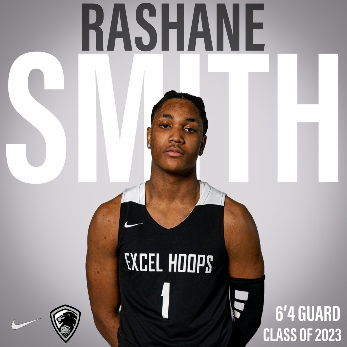 excelhoopsbball's tweet photo. Excel Hoops Prep MBB 
#1 Rashane Smith 
6’4 Guard | Class of 2023 

📸 taken by @polansky.photo 
#excelhoopsprepmbb #excelhoopsprep #osba #niketeam https://t.co/VDqOLl28j2