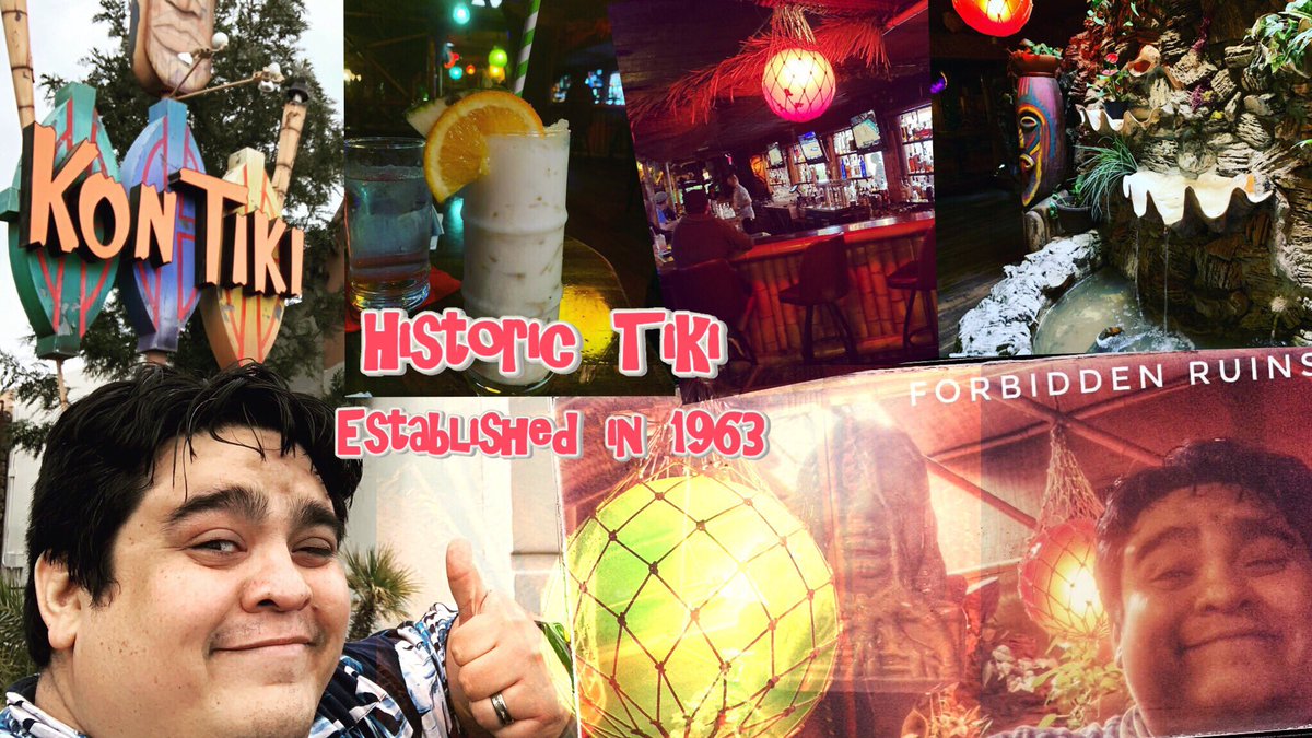 Kon Tiki Tucson Arizona - True Tiki History | Trader Brandon Forbidden Ruins Tiki Mug youtu.be/8MQxPDgEx10