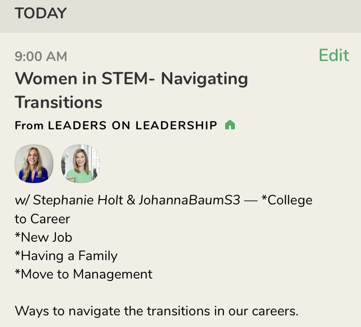 LeadersonL's tweet photo. One thing that is guaranteed is change!! 

Are you ready to navigate those transitions?

Join @JohannaBaumS3  and I at 9 am PST to get prepared! 

#WomenInSTEM 
#leadersonleadership https://t.co/RUVLlzIDjT