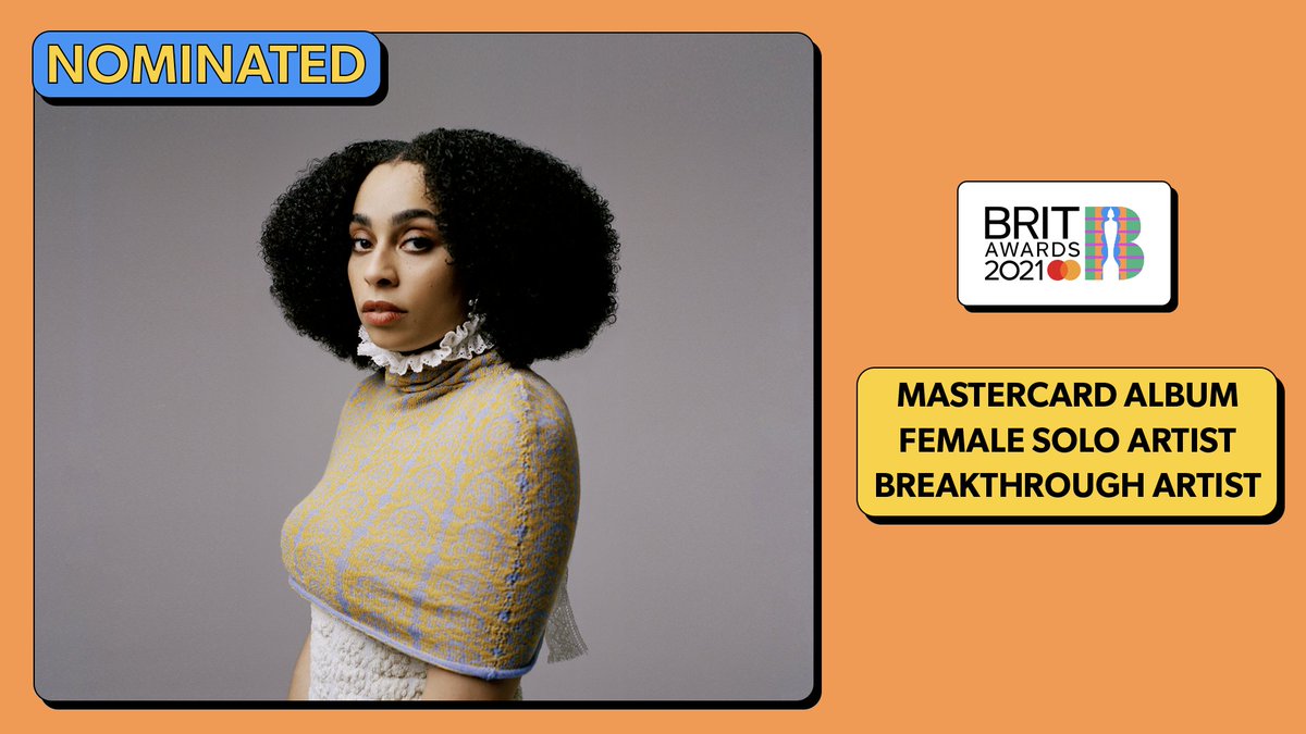 celeste's tweet image. I am so happy to have been nominated at this years @BRITs I genuinely thought I wouldn't be in with a chance, so to be considered for one of these awards is astounding to me ♥️❣️ #BRITs