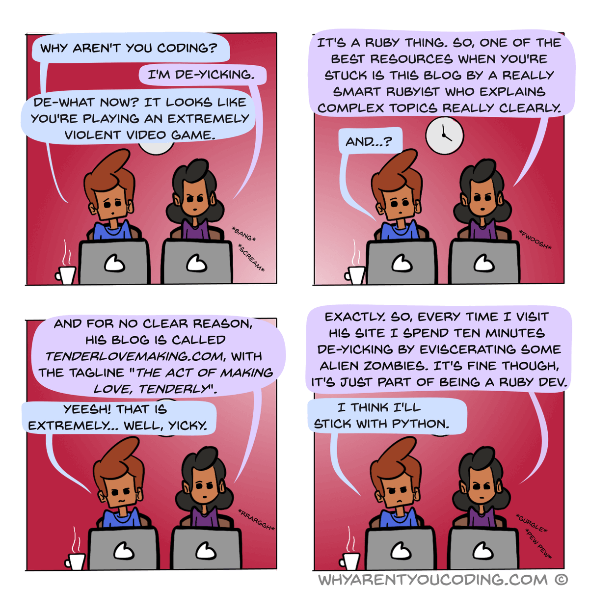 Why Aren't You Coding? tweet media