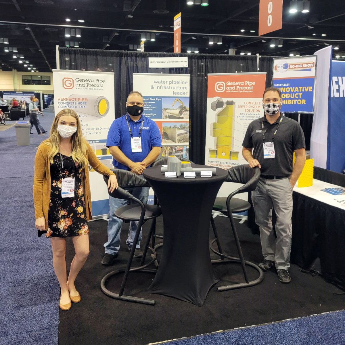 nwpipe's tweet photo. We're thrilled to be here at @NoDigShow at the @OCCC in Orlando. Come find us in booth # 1220 and learn more about using RCP or Perfect Pipe for your next underground infrastructure project.
#nodig2021 #trenchless #precast @_NASTT https://t.co/P1vv1nqgIu