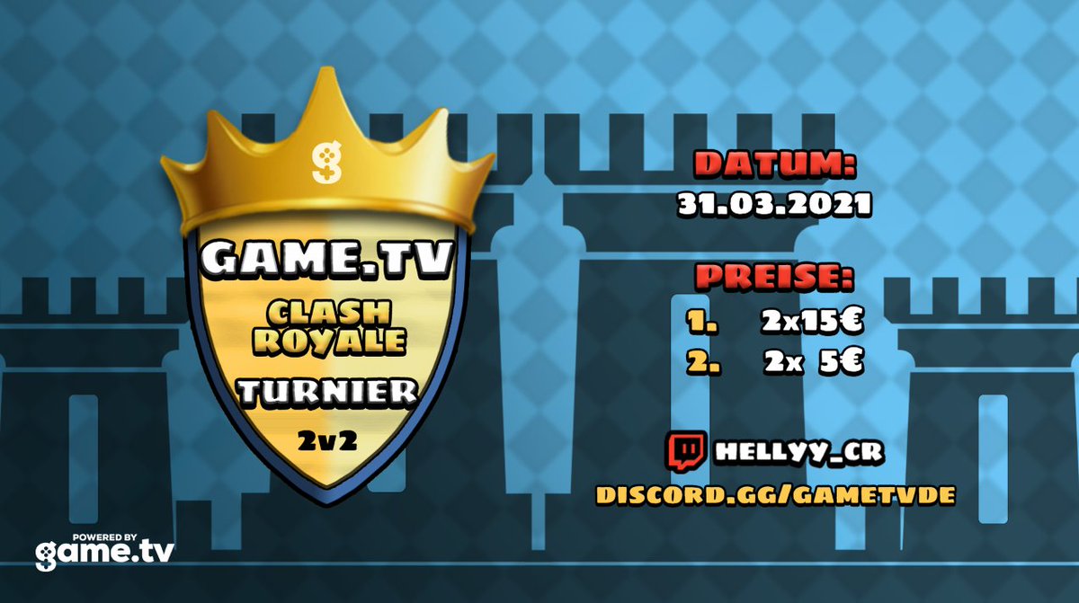 gametv 2v2 turnier 30€ live auf twitch.tv/hellyy_cr