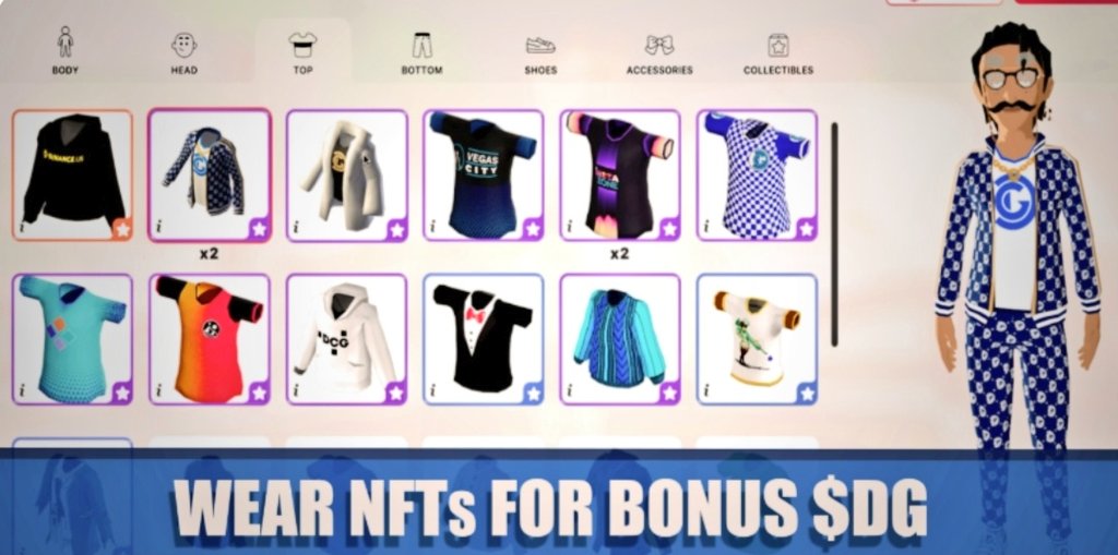 Love #NFT's ? 
The unique $DG NFTS available for purchase from <a href="/decentralgames/">Decentral Games</a> flagship NFT store n other marketplaces such as the Atari Storefronts on Rarible n OpenSea!
BUY $DG wearable NFT's ,
Wear them n play blackjack roulette n slots n earn 10% bonus per active wearable!!