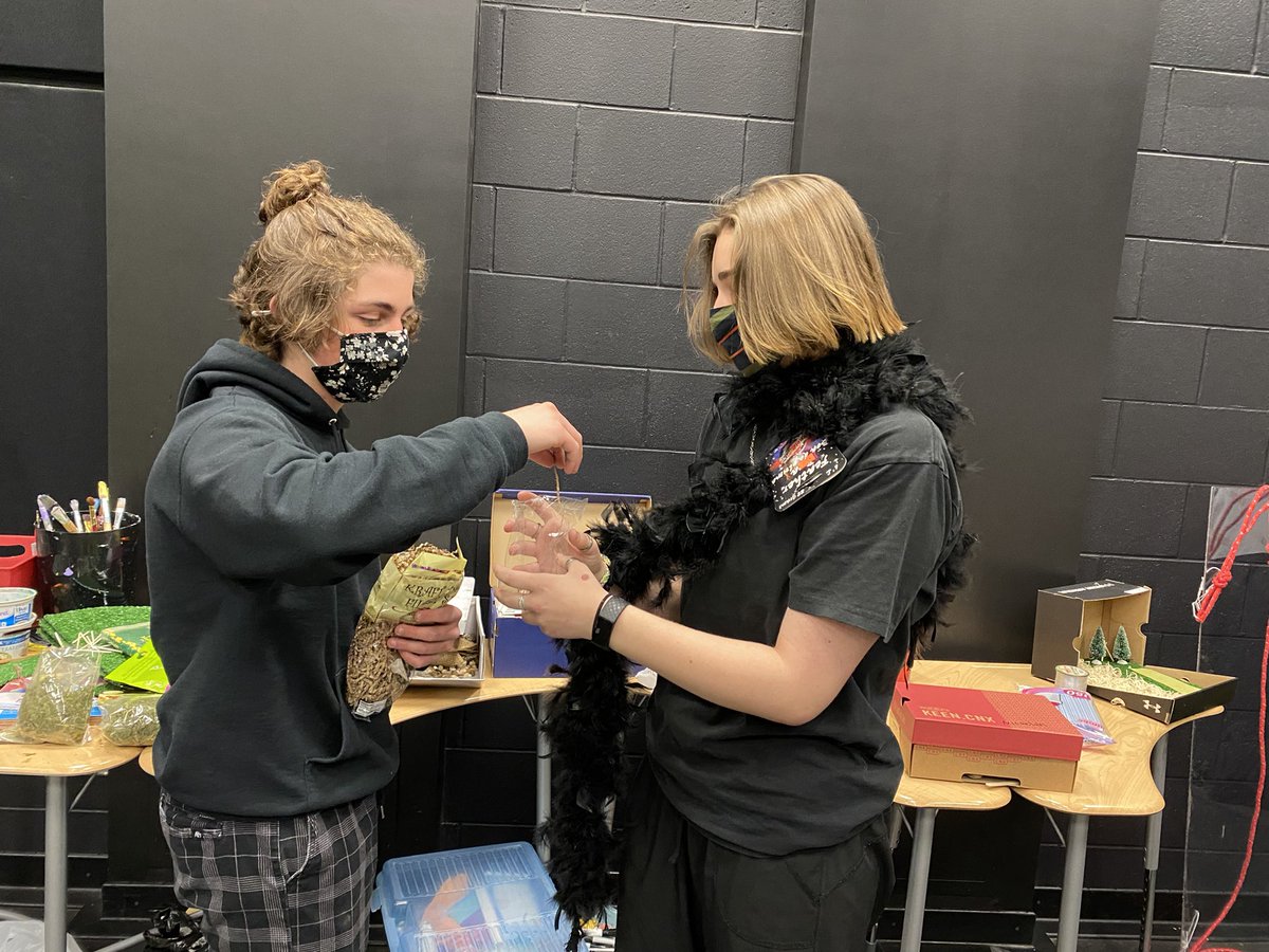 MRog365's tweet photo. From music videos, to tech theatre Maquettes! The @WHCroxford CAPA team is immersed in creation this week! https://t.co/G6G9j7b0X6