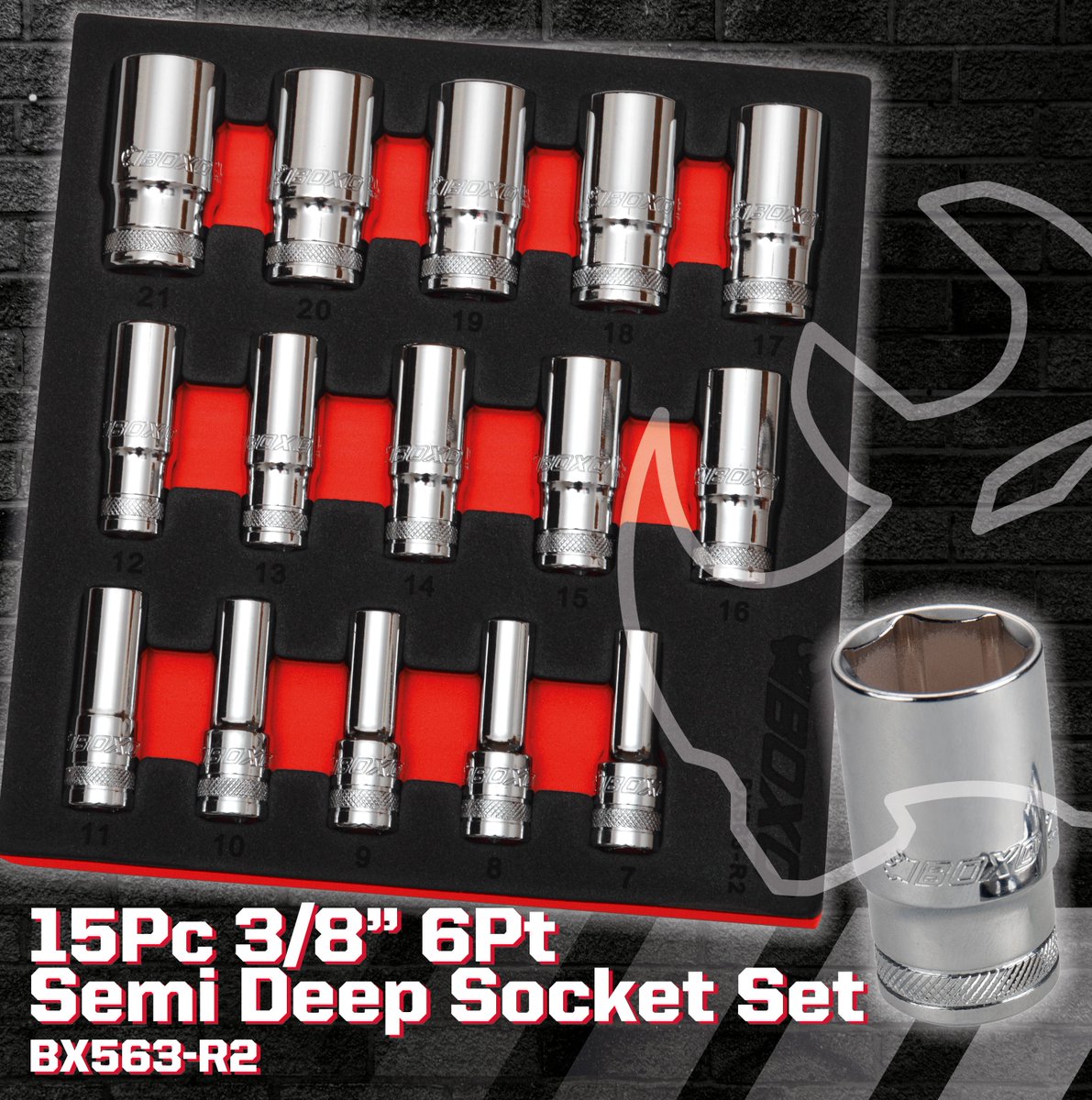 boxotoolsuk's tweet photo. Need something just right? Try the #BOXO 15Pc 3/8" Semi Deep #SocketSet!🙌 

🔩 Sizes: 7 to 21mm

#Shop this product > https://t.co/YGWiToq6jt

#BOXOUK #BOXOTools #ToolsOfTheTrade #SpecialistTools #Automotive https://t.co/tzZNo0UAo8