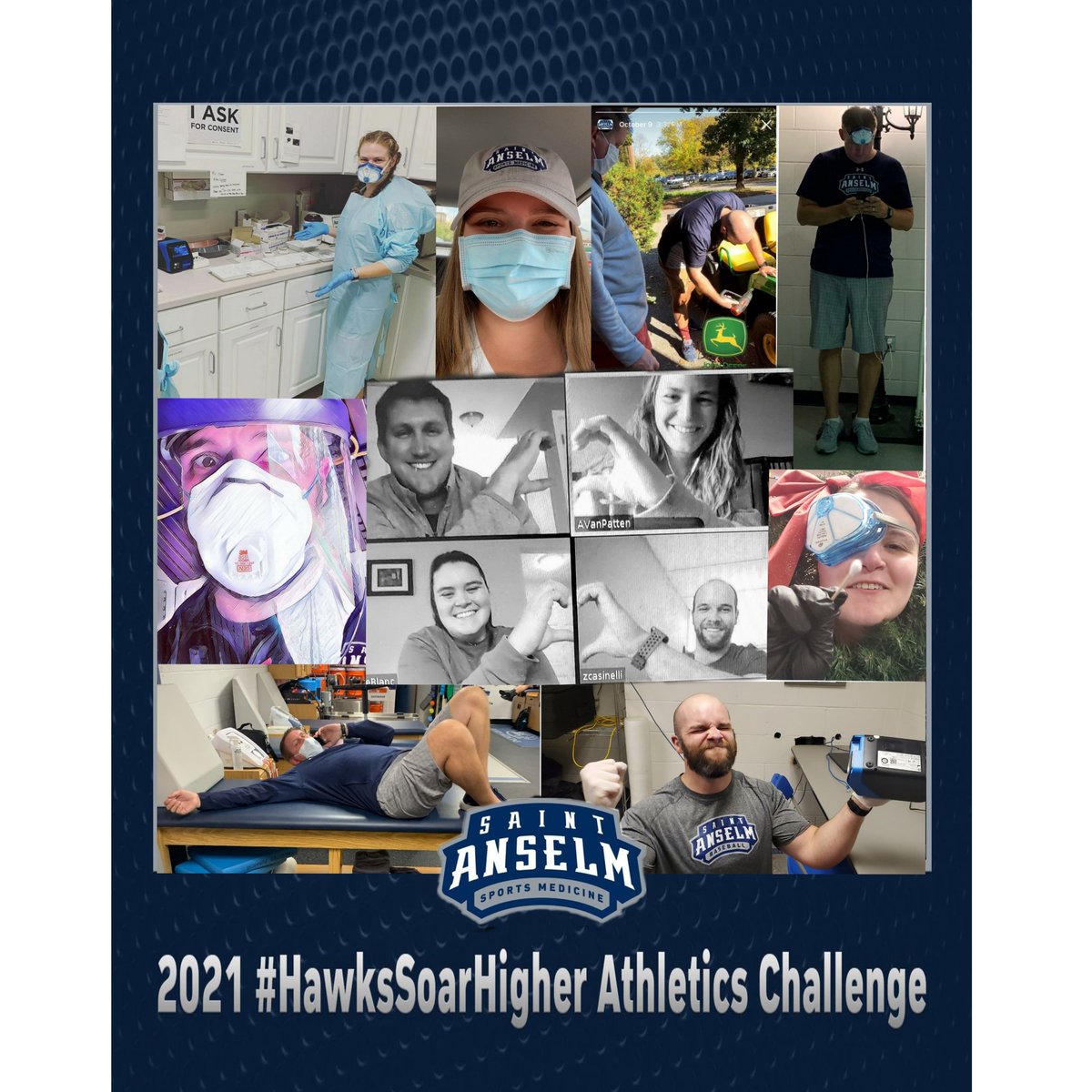 ONE MORE DAY LEFT TO DONATE! Remember when your Athletic Trainer helped you? Show em some love with a donation! <a href="/STAHawks/">Saint Anselm Hawks</a> <a href="/AnselmianAlumni/">Saint Anselm Alumni</a>