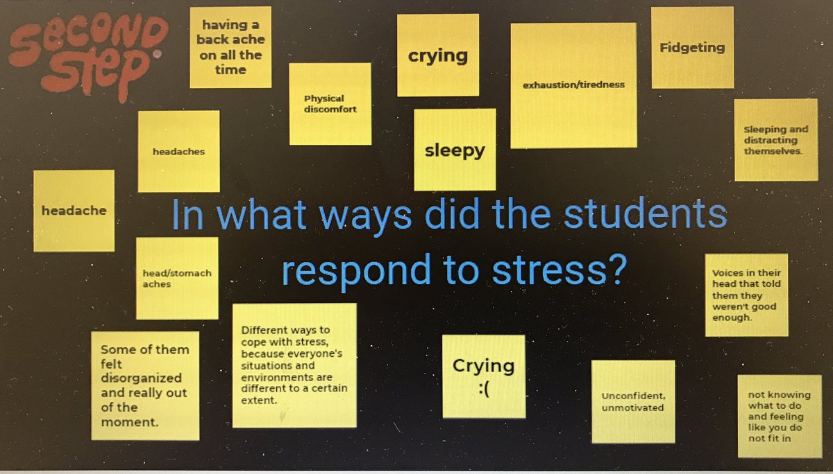 Recognizing how stress and anxiety affects our emotions, thoughts &amp; bodies with 8-1Gf, 8-2Gf, ME-101 <a href="/VEWhdsb/">Virtual Elementary West</a> <a href="/2ndStepProgram/">Second Step Programs</a>