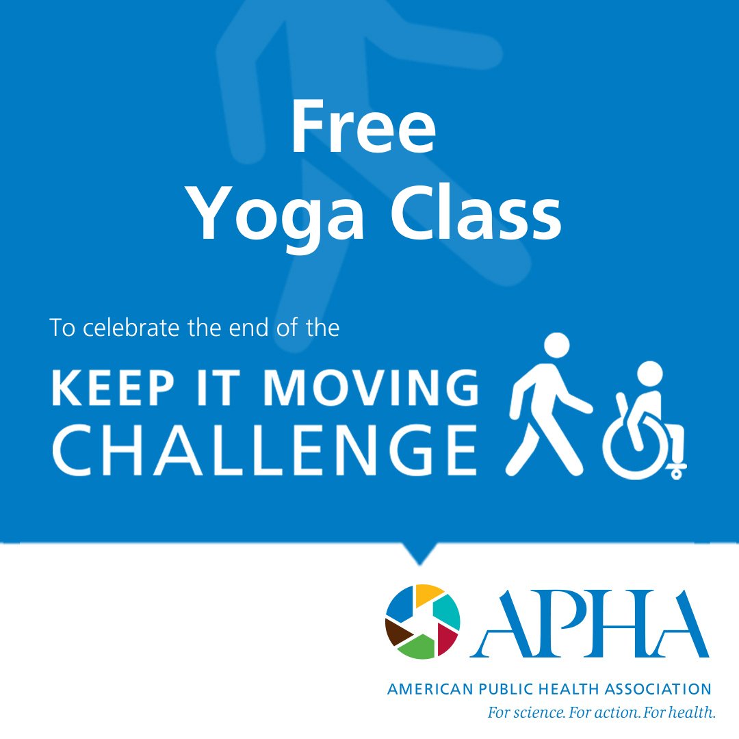 GetReady's tweet photo. Let's wind down the #KeepItMovingChallenge with some relaxation and centering! Join us at noon ET on Sunday April 11 for a free yoga class for all levels. RSVP: https://t.co/fA0DO3Ft2x https://t.co/7o3q78gjUo