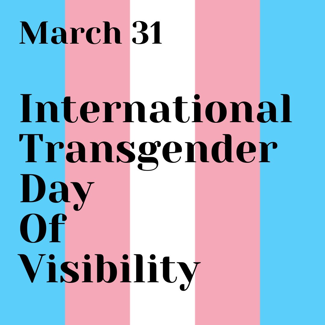 International Transgender Day of Visibility (TDOV) occurs every year on March 31st. This day is dedicated to celebrating transgender people and raising awareness of discrimination faced by transgender people around the world. #newwest #newwestminster #newwestpride #tdov