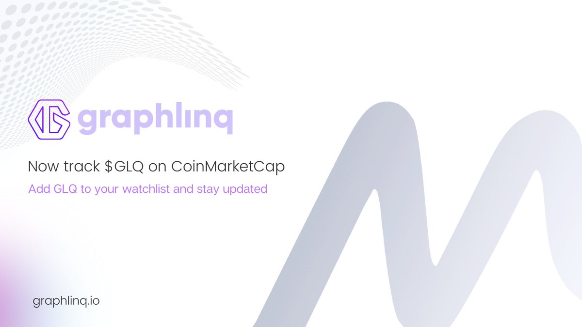 graphlinq_proto's tweet photo. Thankyou @CoinMarketCap for listing $GLQ.  🙏 
Track $GLQ on CoinMarketCap: https://t.co/4qHfW0Zt1I

#DeFi #GraphlinqProtocol #blockchain #crypto #decentralized #coinmarketcap https://t.co/Q0d21gLqcG