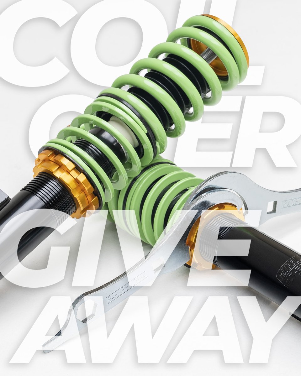 Head over to our Instagram page to enter our coilover giveaway! #raceland #coilovergiveaway #lifelowered