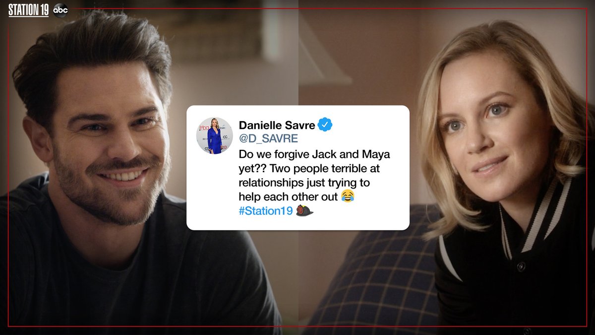 Station19's tweet photo. Besties? What's the verdict? https://t.co/fmbJTPGJqM
