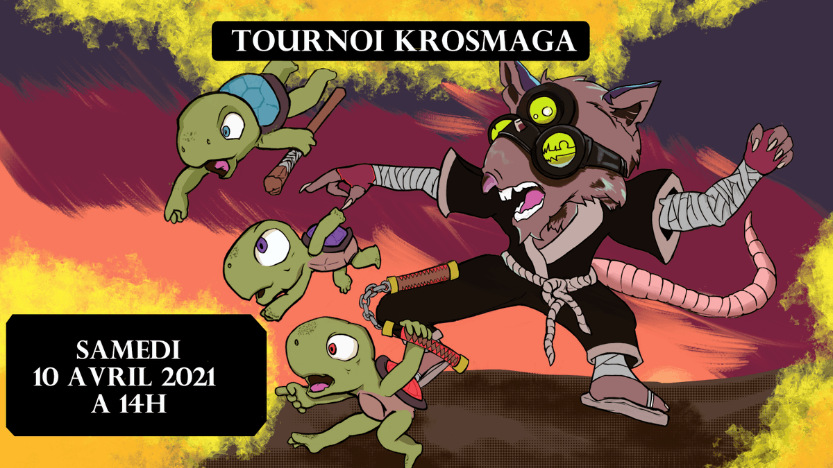 ffjv_officiel's tweet photo. 📢Un tournoi #Krosmaga ça vous tente ?🏆

Que vous souhaitiez participer, regarder ou simplement découvrir le jeu▶️ Le 10 avril !🗓️

Il y aura des invités surprises🤫

🎙️Lien du stream ⬇️
https://t.co/pvpo1gVpD7

📜Lien d'inscription⬇️
https://t.co/NSjsQMceKb

Venez nombreux👍 https://t.co/BvPEUdwXET