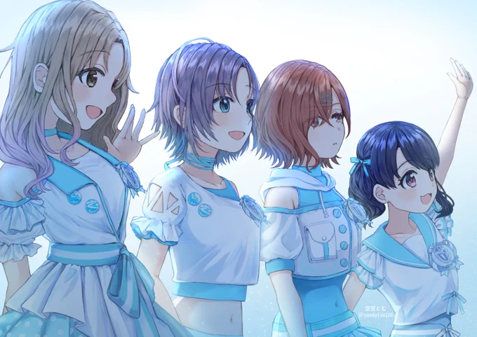 #祝シャニマス 
3周年おめでとうございます!智代子～～～～!!!これからもだいすきだよ～～～～～～?✨? 
