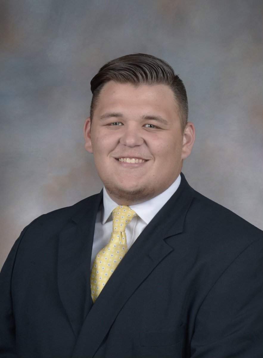 ATOUCM's tweet photo. Senior spotlight‼️ Meet Ryan Morris. Ryan is graduating with a Criminal Justice major and a minor is Psychology. After graduating, he plans to become a police officer. Ryans favorite ATΩ memory was the Alumni Tailgate at UCM. You will do great things brother! L&amp;R https://t.co/OQJGjrujDk