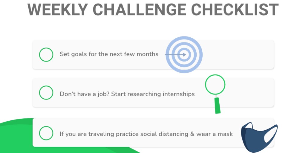 Spring break is right around the corner, here are a few things you can do during your break. #weeklychecklistchallenge