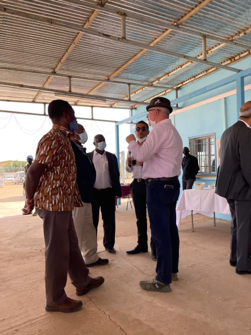 AUC_PAPS's tweet image. The #AUPSC briefed by #UNAMID on the withdrawal process of UNAMID