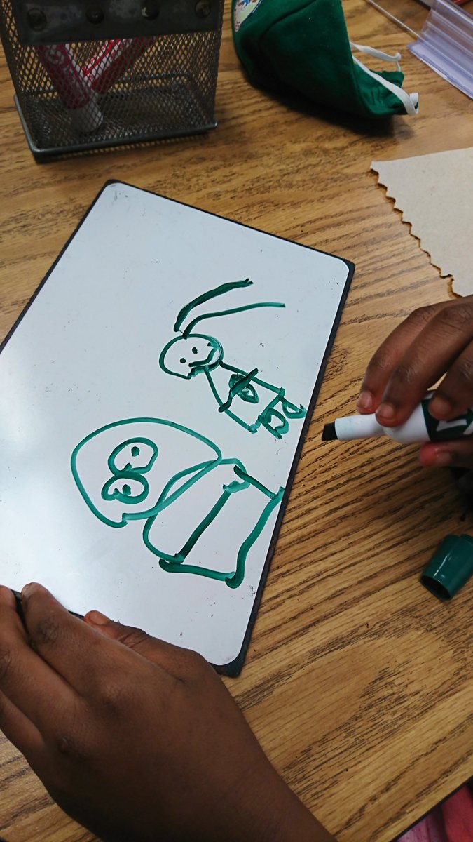 Too cute! An accurate representation of my baby bump! My students love to touch my belly and say hi to the little one growing inside - they're so sweet! 😍