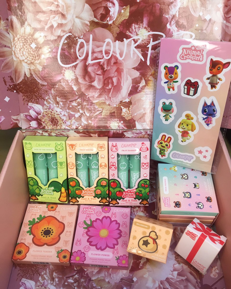 itsmllelisa's tweet photo. 🥰 @ColourPopCo 
#colourpopxanimalcrossing https://t.co/6Q8ZgRhMTP