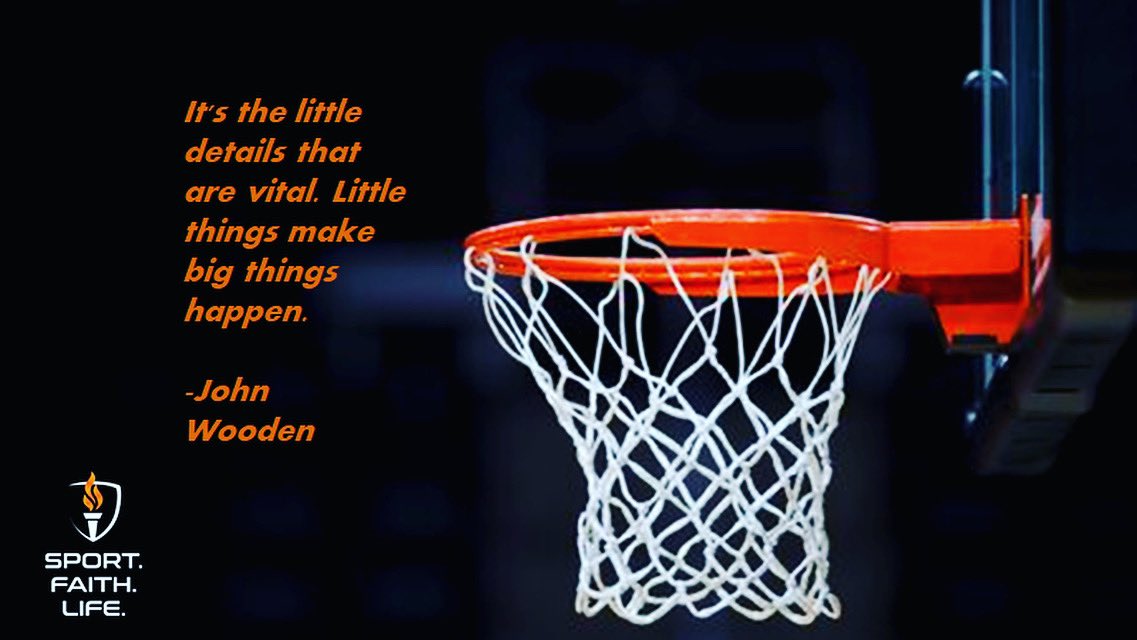 Work each day to get one step closer to your goal. No matter how small. If we focus on the ultimate prize, we will get there, little by little. Just take it from someone with 10 National Championships... #sportfaithlife #sportandfaith #faithandsport