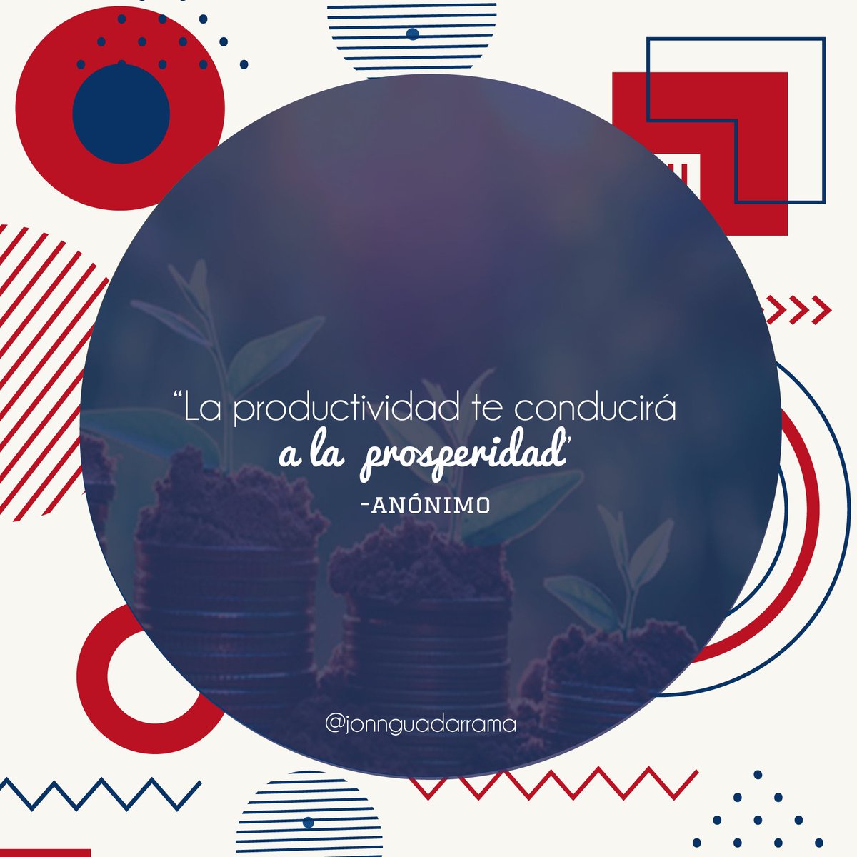 "La productividad te conducirá a la prosperidad". -Anónimo
Visita mi canal de Youtube, en donde te doy consejos de Marketing Digital y Ventas para hacer crecer tu negocio: youtube.com/channel/UCuSkR… #emprender #ventas #marketing  #marketingdigital #estrategias #emprendedors #frase"