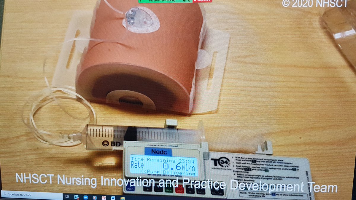 NerellB's tweet photo. Fantastic response to REACH Syringe Pump Training delivered to Nursing Home Registrants via Zoom #REACH #Developmentandlearning @ElizGrahamNHSCT @BriegeDonaghy @Julesfoster37 https://t.co/SZbgsGVfVc